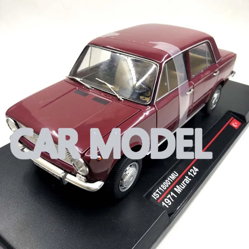 Игрушечный автомобиль из 1:18 сплава, колесо 124, модель автомобиля Лада, детская Игрушечная машина, оригинальная Авторизованная аутентичная детская игрушка