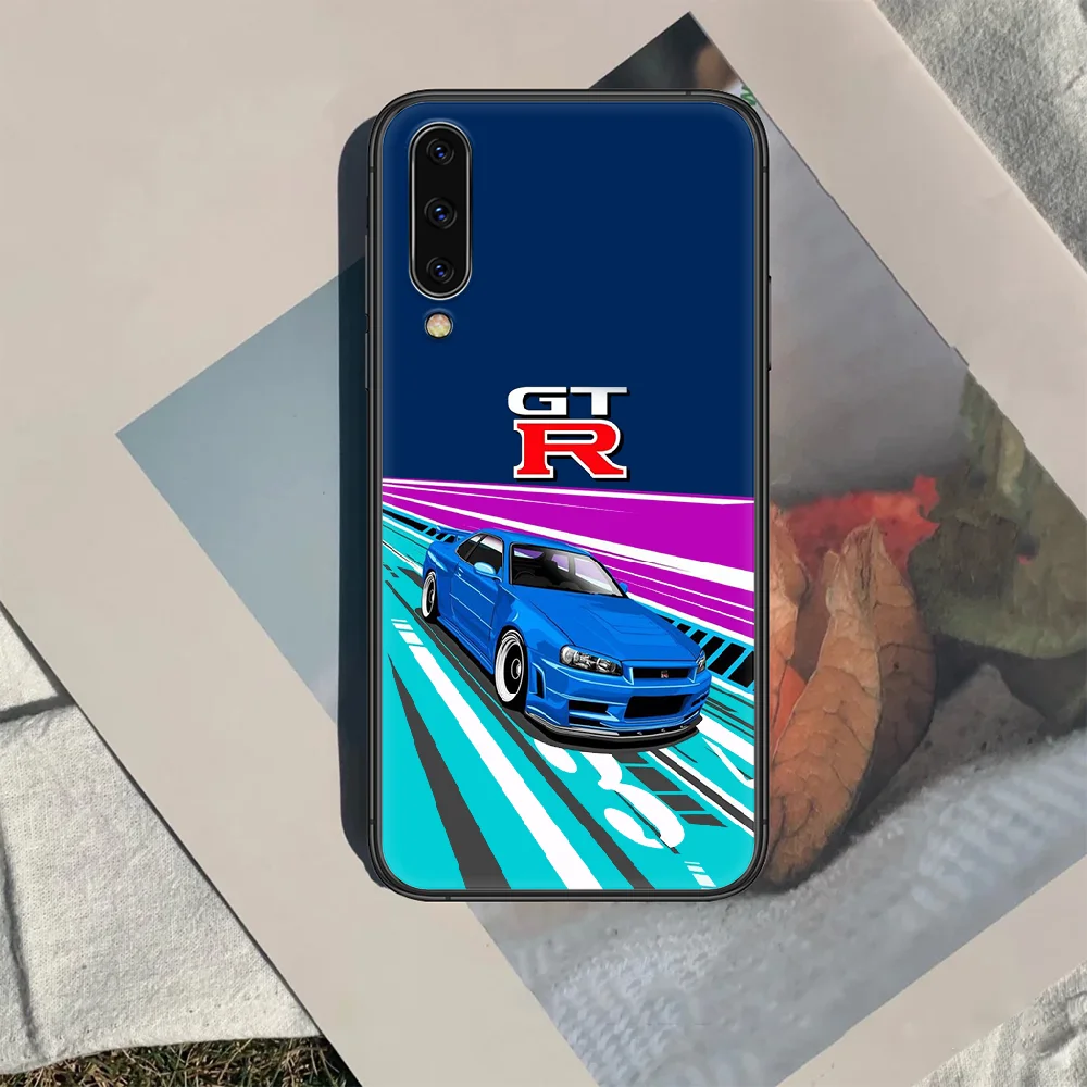 

Cool GTR Car Phone Case Cover For Samsung Galaxy A10 A11 A20 E A21 A30 A40 A41 A50 A51 A70 A71 A81 S 4G 5G black Prime Tpu