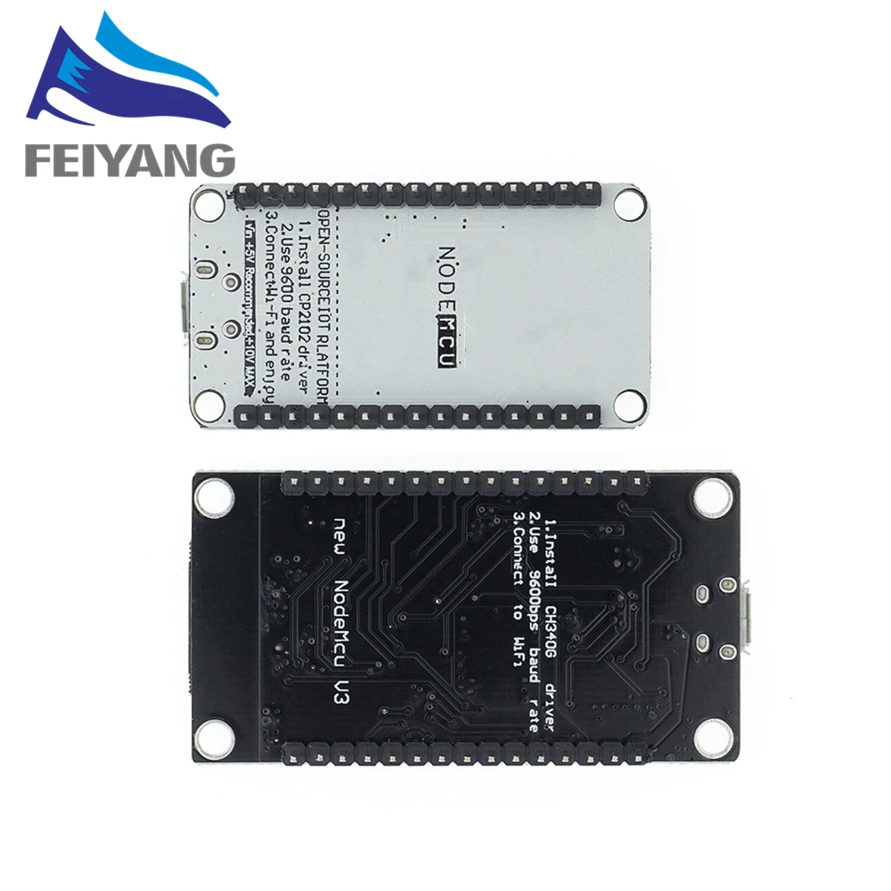 Беспроводной модуль CH340/CP2102 NodeMcu V3 V2 Lua WIFI макетная плата Интернет для вещей на