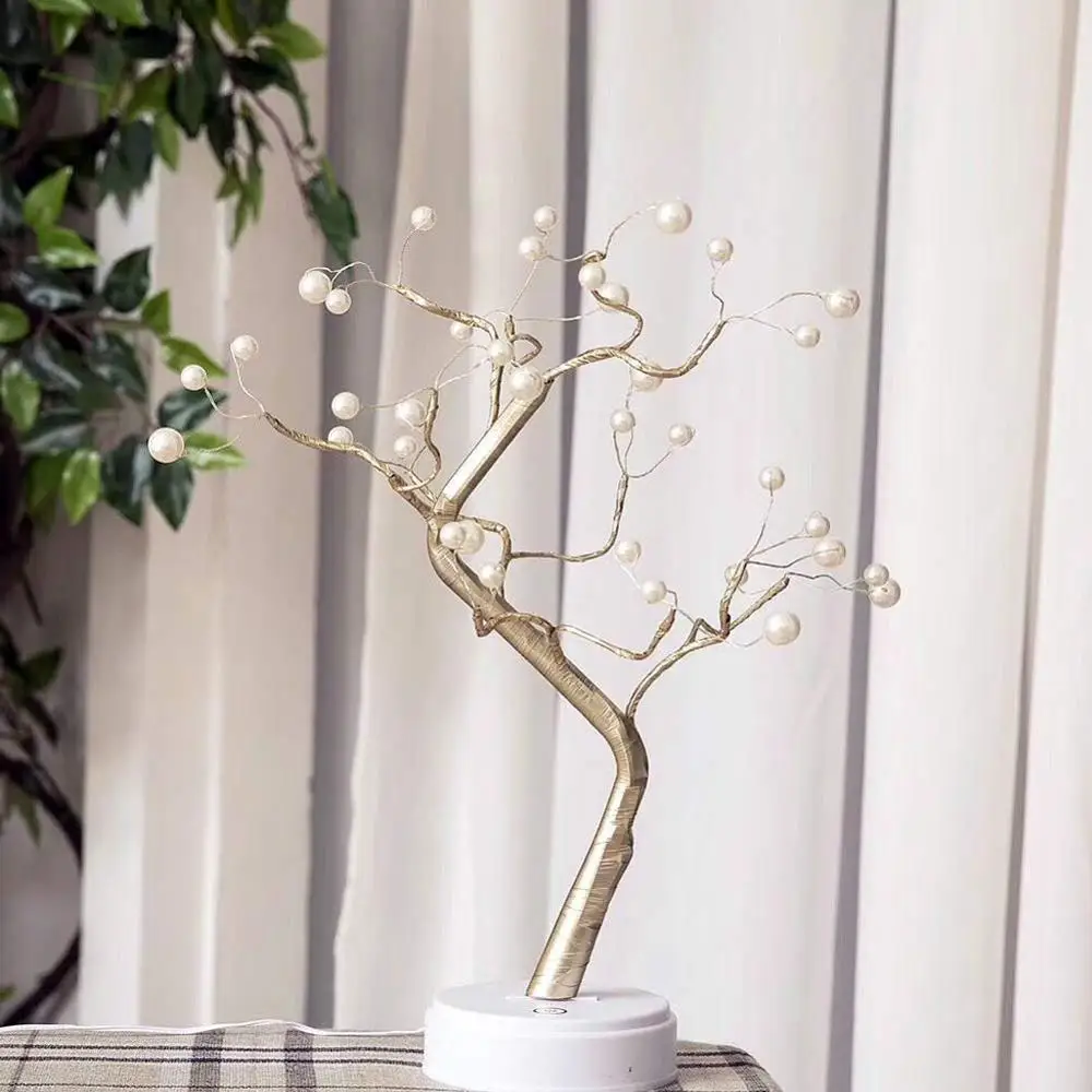 36 СВЕТОДИОДНЫХ НОЧНЫХ ЛАМП BONSAI ДЕРЕВО GYPSOPHILA ОСВЕЩЕНИЕ ДЛЯ ДОМА, ВЕЧЕРИНКИ, СВАДЬБЫ, ВНУТРЕННЕЕ УКРАШЕНИЕ, ПИТАЕТСЯ ОТ USB И БАТАРЕЙ.