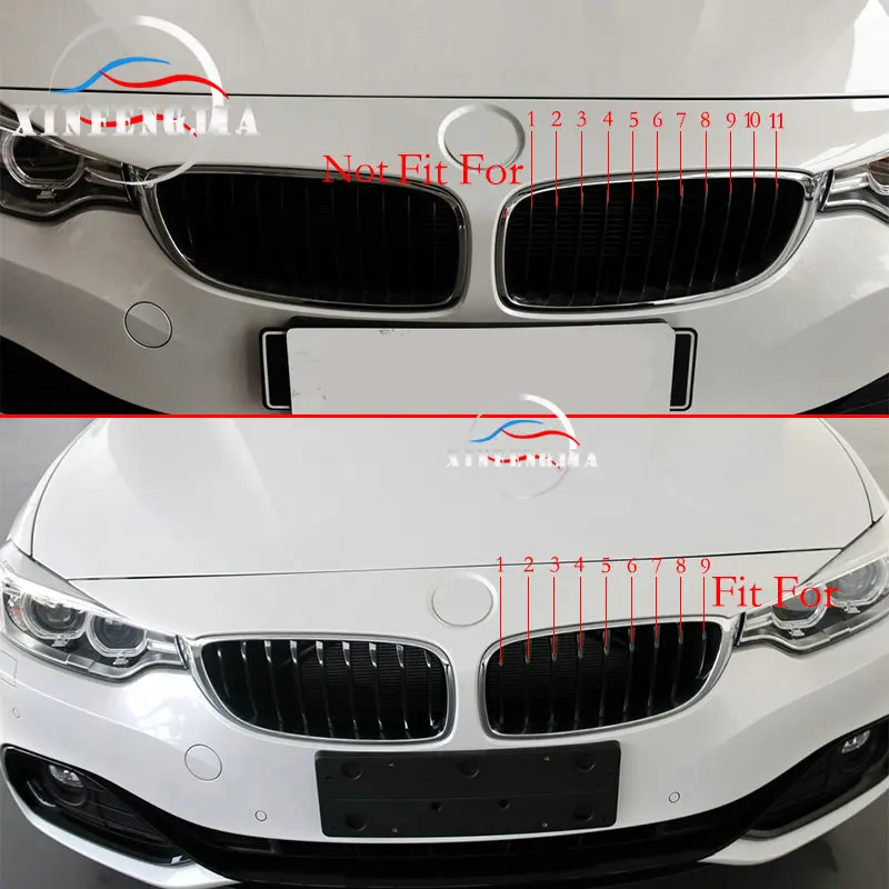 Для BMW 4 серии F32 F33 F36 14 19 M Цвет Передняя ножная Воздушная решетка Накладка|Лепнина