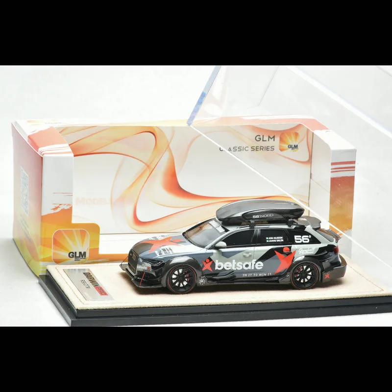 

1:43 GLM DarwinPRO AUDI RS6 DTM Wagon camo with car top box collection resin car model