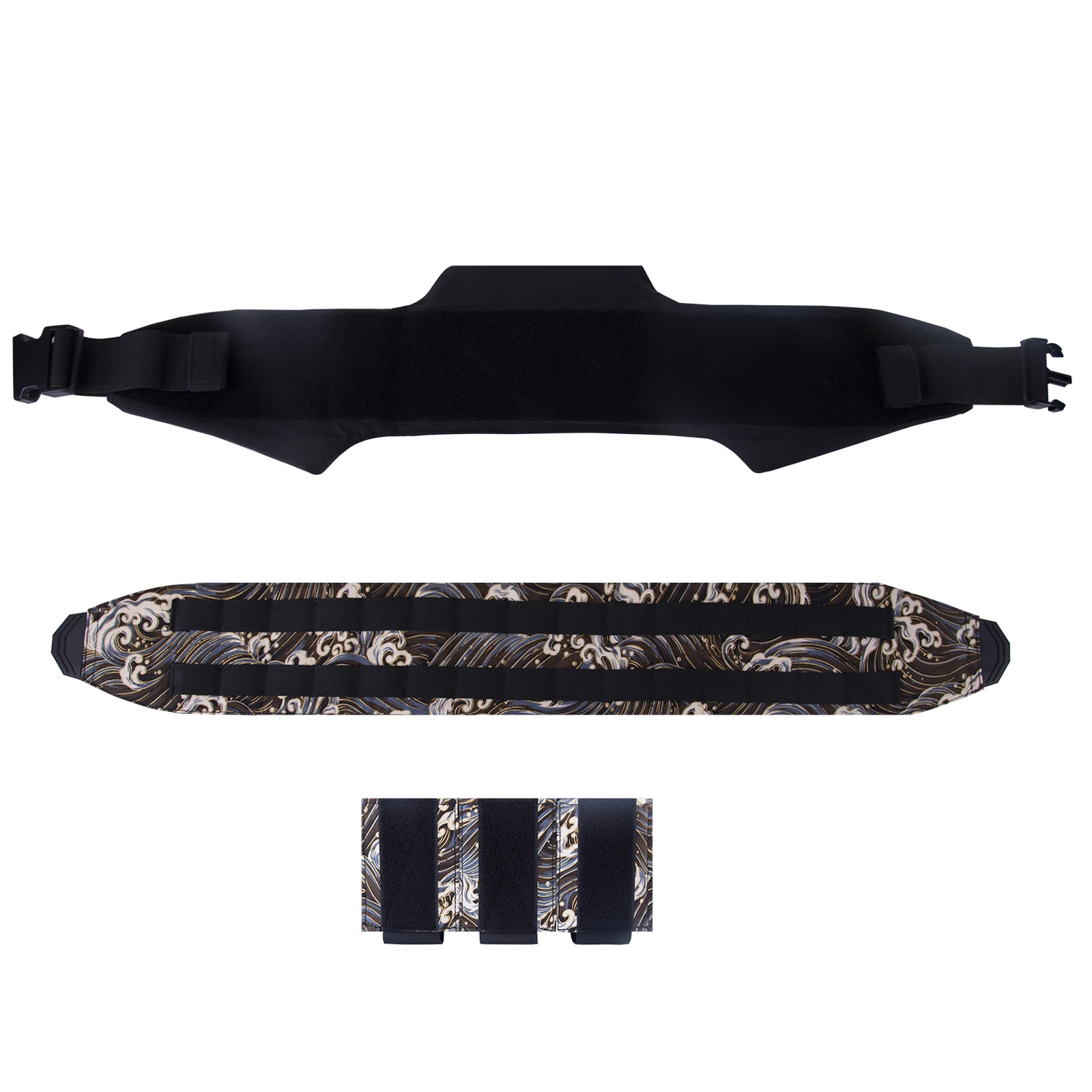 

1PCS VooDoo PRODUCER SQB Molle Tactical Gear Waist Seal - Black / Blue / Red S M L