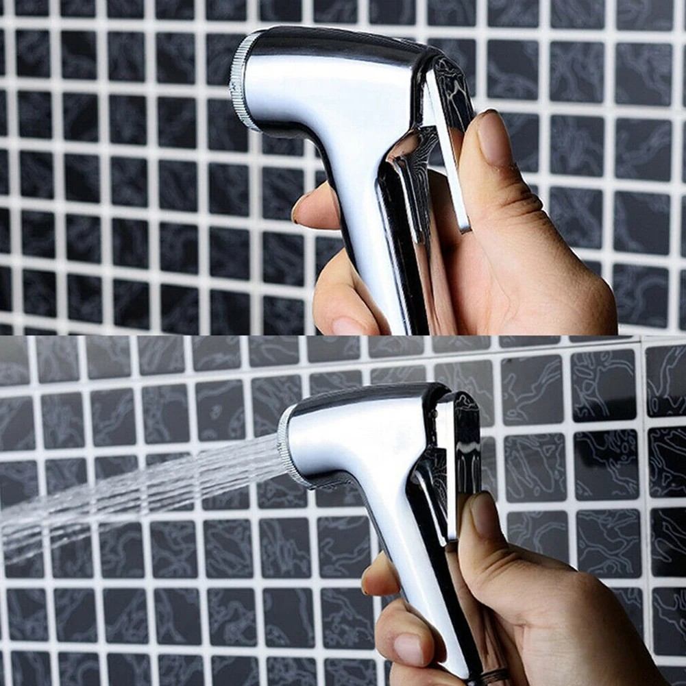 

Home Wash Bidet Sprayer Set Accessories Car Hand Held Easy Install ABS Pet Toilet Bathroom Shower Diaper Cleaning Hose Holder