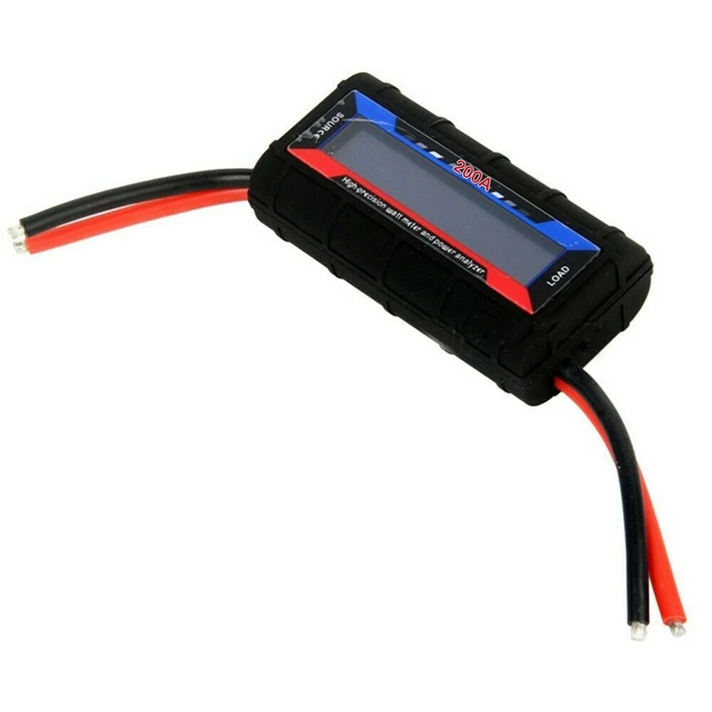 Профессиональный 200A цифровой ЖК Ватт метр и анализатор мощности вольт