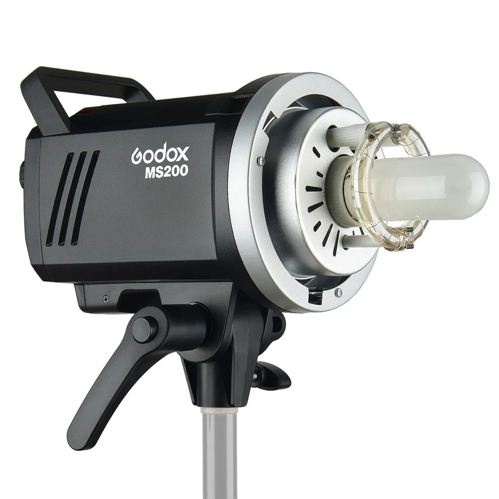 Godox MS200 200Ws GN53 5600K 2 4G Беспроводная система X с 150 Вт моделирующая лампа Bowens Mount Studio Flash