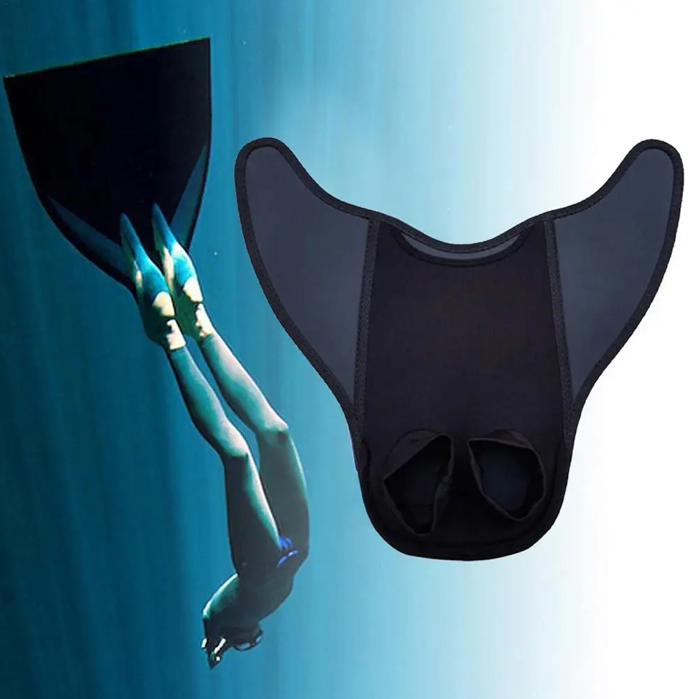 One-Piece Swimming Flipper Swimming Training Fins Swim Fins Flexible Shoe Diving Feet Tail Diving Snorkelling Water Toys