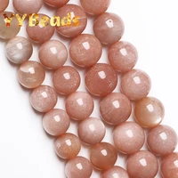 5a quality natural sunstone quartz beads round loose beads for jewelry making diy bracelets necklaces accessories 15 4 12mm