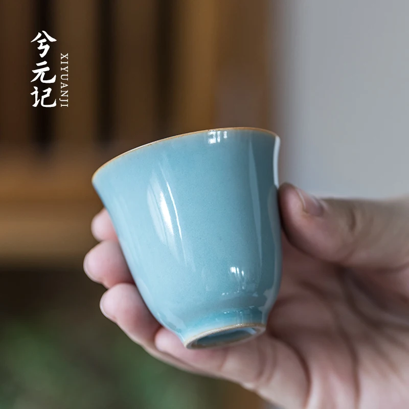 

Xiyuanji чайная чашка Guanyao керамическая чайная чашка Dehua в старинном стиле чашки для чайной церемонии кунг-фу чистый цвет