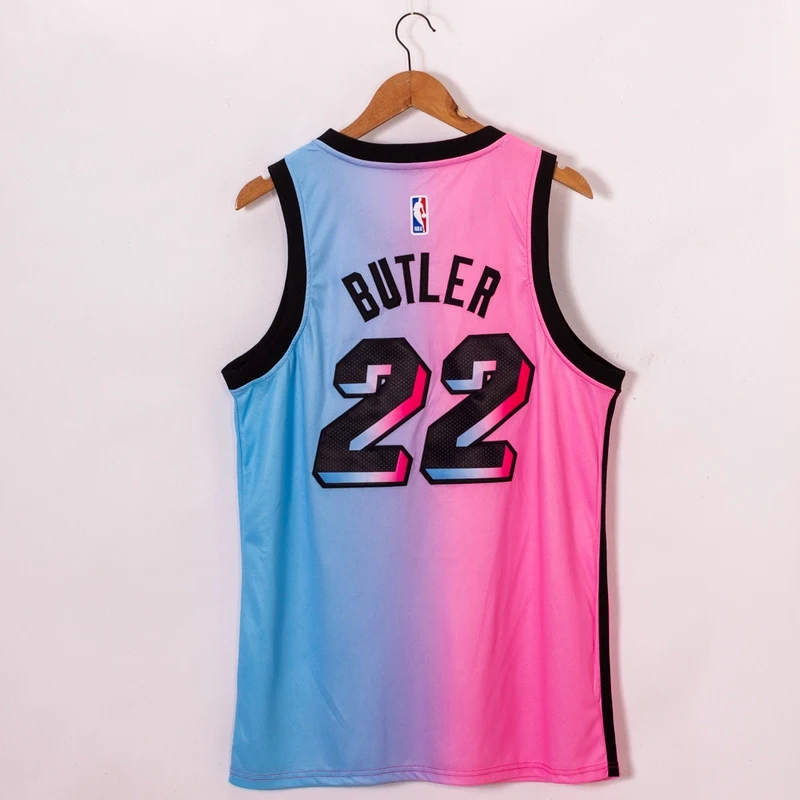 

2021 22 Butler Jerseys New City Edition 14 Herro 3 Wade Basketball Jersey 2020-21 Stars Fans Favorite Jersey Retro