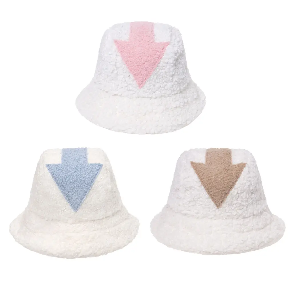 Lamb Wool Fisherman Hat Women Winter Cold Sports Outdoor Gardening | Аксессуары для одежды