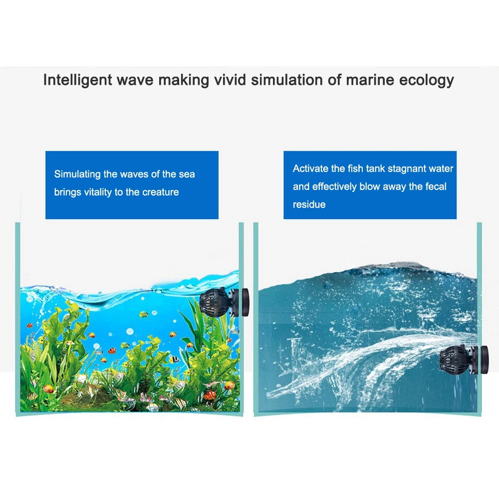 Jebao SOW Are Available In 5 models Wavemaker Fish Marine Coral Reef Pump Aquarium Wave Maker Without WIFI version 110-240V New |