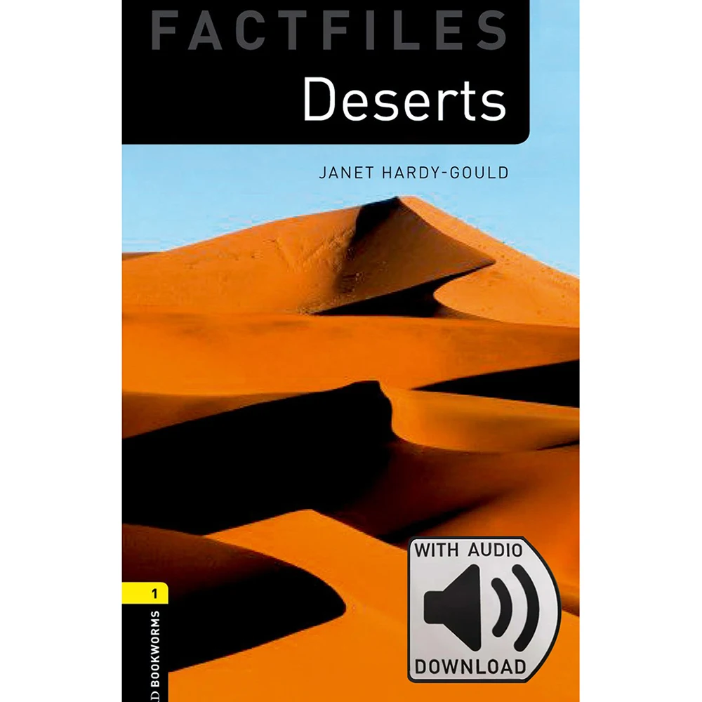 

Kids Boy Girl Educational English reading book Oxford Bookworms Library Factfiles: Level 1: Deserts