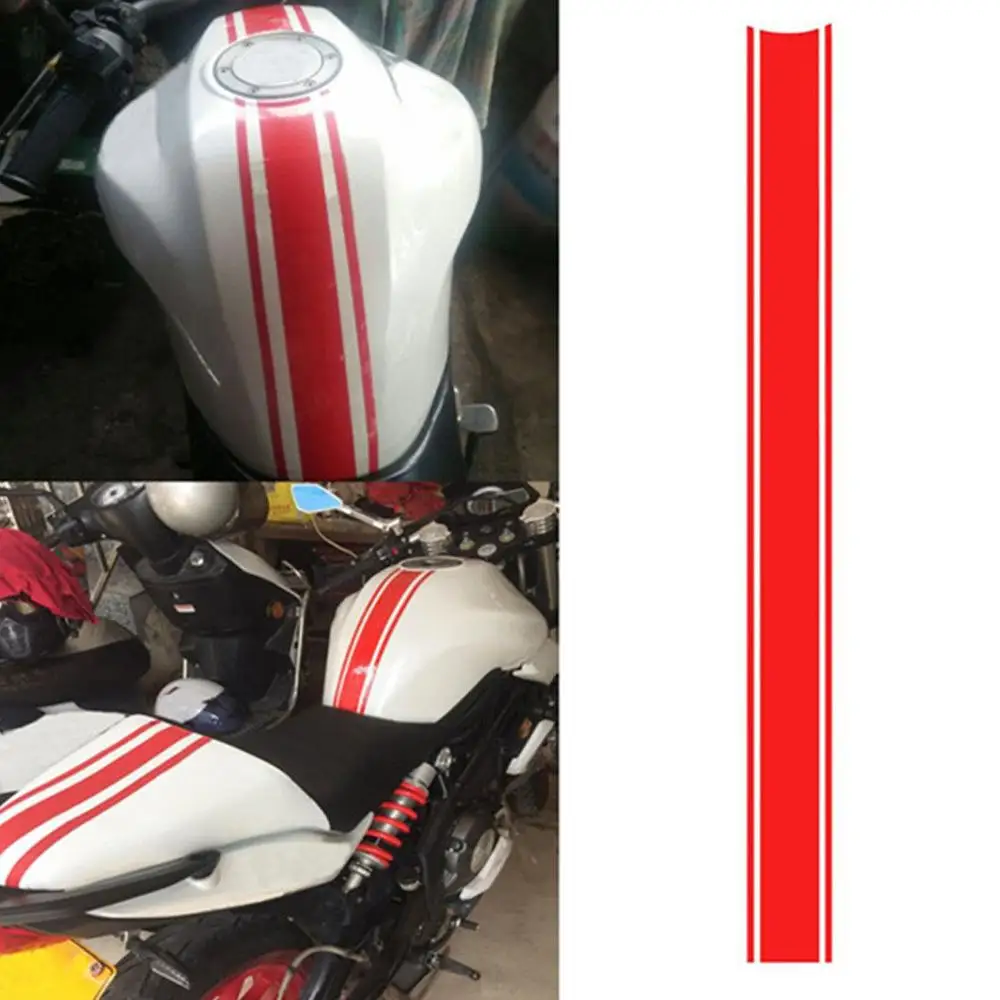 

50CM DIY Fuel Tank Sticker Waterproof for Racing Motorcycle Accessories Funny Decoration Sticker Moto Decals