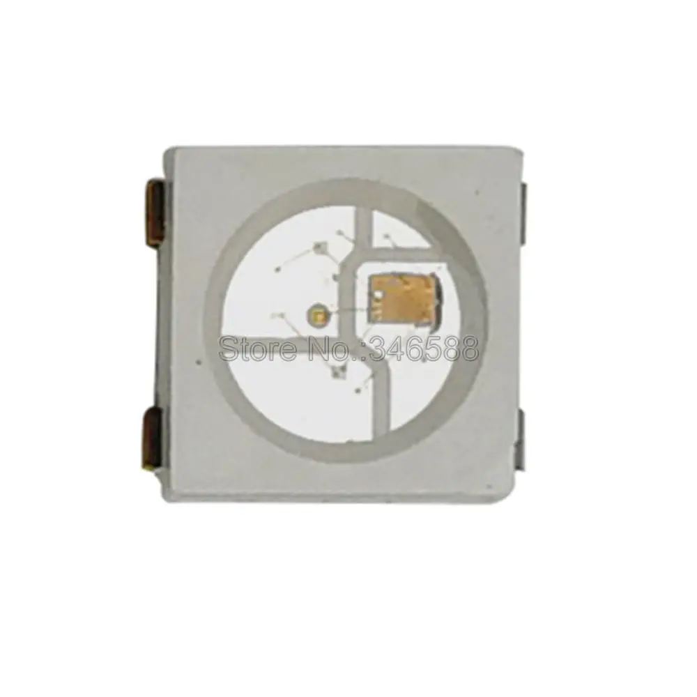10 1000 шт. WS2812B RGB светодиодный чип 5050 SMD черный/белый PCB SK6812 RGBCW RGBNW RGBWW индивидуально