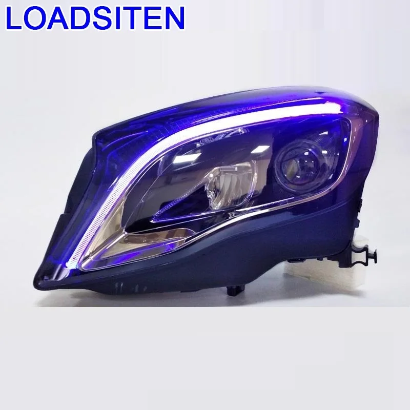 Ходовые лучи Автомобильные фары Neblineros Led Para авто Drl 15 16 17 18 для Mercedes Benz GLA Class| |