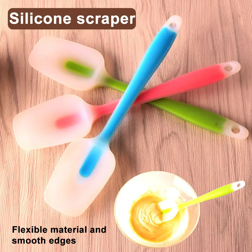 Портативный Силиконовый антипригарный шоколадный крем сливочное масло шпатель