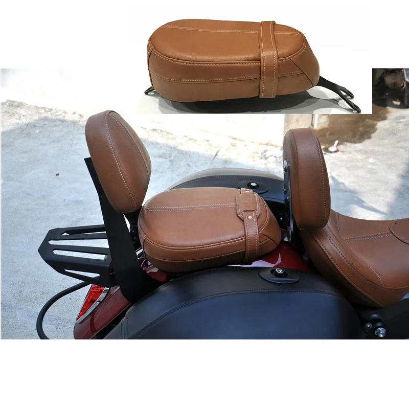 

For Indian Scout 2015-2018 Scout Sixty 2016-2018 Motocycle Leather Passenger Pillion Seat Accessories