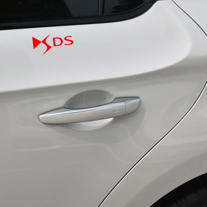 4 шт. для Citroen Ds Ds3 Ds7 Ds5 Ds4 Ds6 оформление окон самоклеящаяся эмблема автомобильные