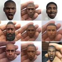 15 styles for choose wth 16 scale male head sculpt basketball player head carving fit 12 inches male action figure body