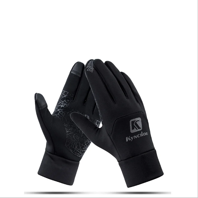 Полностью закрытый сенсорный экран унисекс зимний теплый Велосипед Лыжи Кемпинг