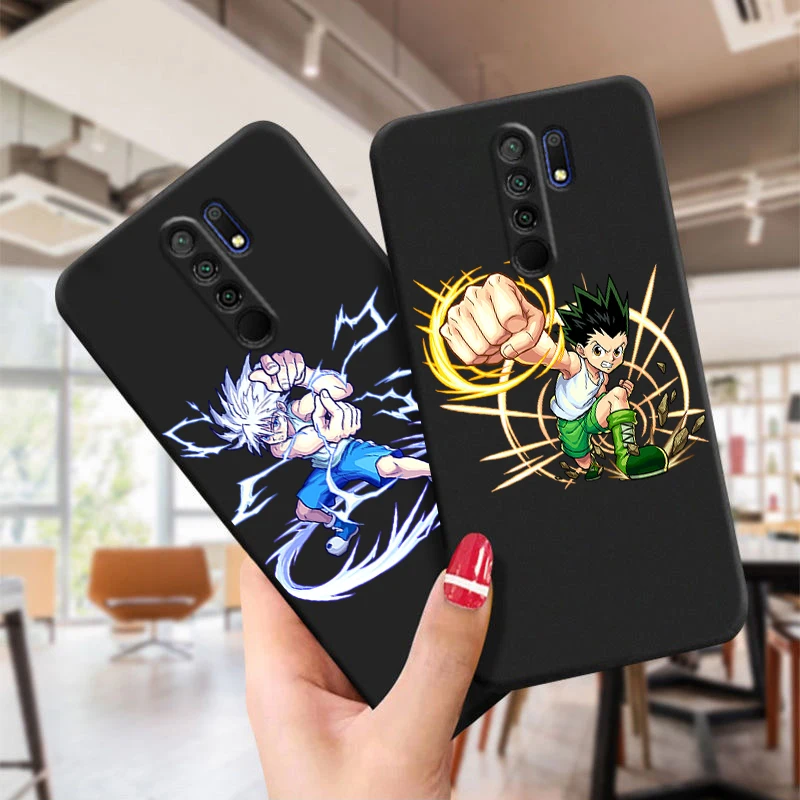 hunter x hunter phone case for xiaomi redmi note 10 pro 9 9c 9a note 9 pro for poco m3 pro x3 pro f3 killua zoldyck hisoka case free global shipping