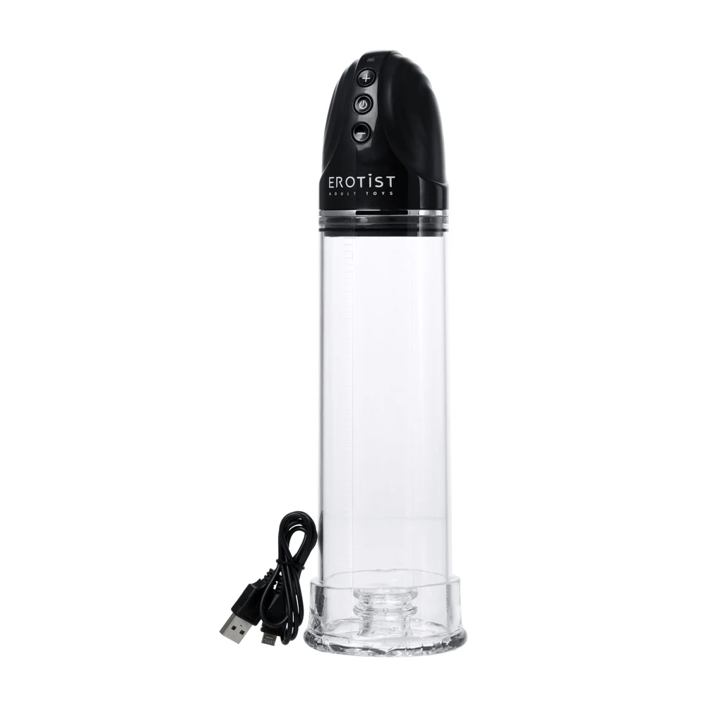 Помпа для пениса Erotist Man Up Pump полуавтоматическая с мощным электрическим мотором