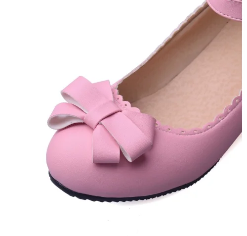 

Lolita Sweet Princess cos maid thick heel lolita shoes retro bowknot Carved lace women shoes kawaii girl loli cosplay cute shoes