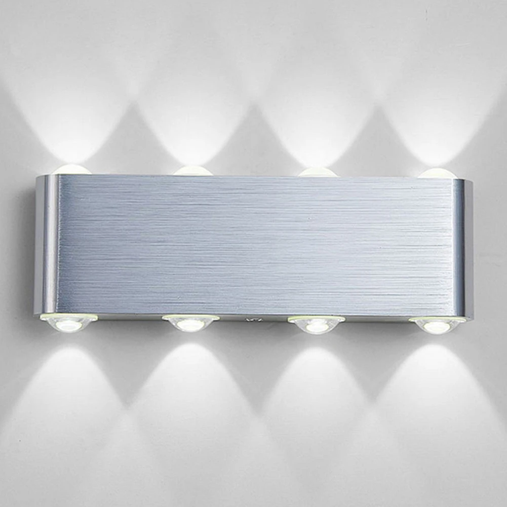 Современный светодиодный настенный светильник 2 Вт 4 6 8 для помещений лестницы