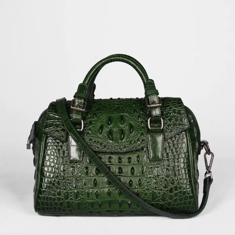 

YourSeason Female Designer Luxury Handbags 2021 Vintage Cow Leather Alligator Shoulder Womens Large Capacity Bags