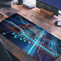 circuit board creative gaming mouse pad mousepad gamer desk mat keyboard pad large carpet computer table surface for accessories