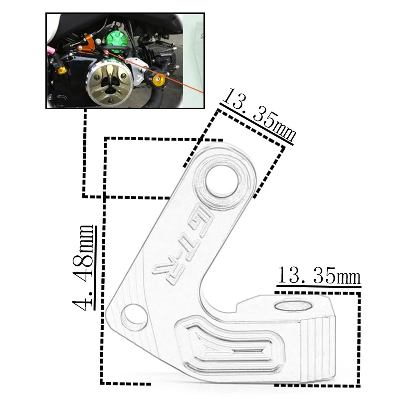 BAFIRE MSX125 CNC передний тормозной суппорт кронштейн для мотоцикла MSX 125 шланг Трубная