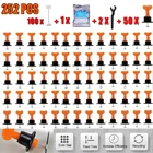 Новинка 252 шт. уровневые клиновидные разделители для плитки для напольной плитки, настенная плитка, система выравнивания плитки, выравниватель, локатор, распорки, плоскогубцы