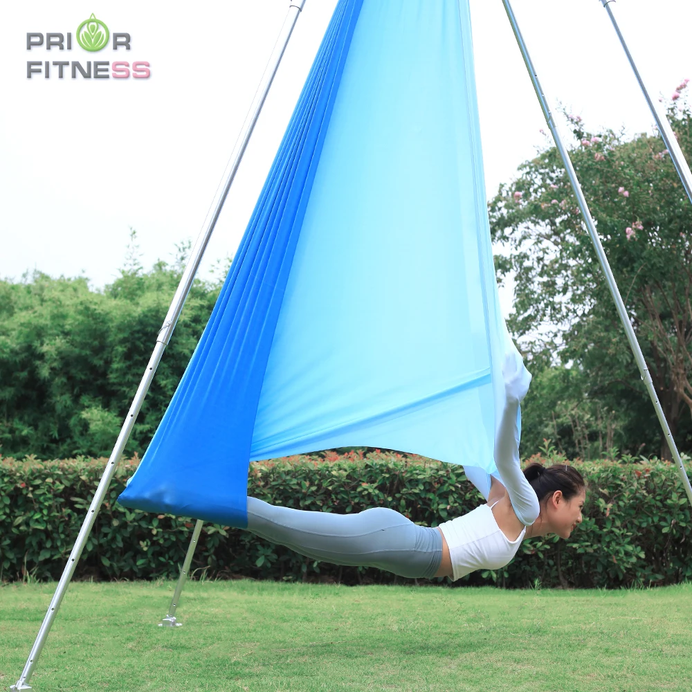 Гамак для йоги ткань формирующая листы кровли 4 м * 2 5 качели Летающая Йога кровать