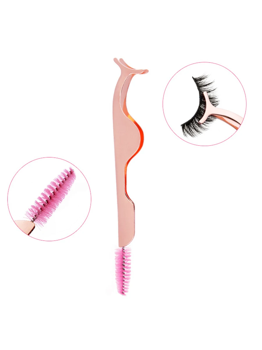 

Multiple Colors Anti-shake Eyelash Aid Private Label Multi-purpose Beauty Tool Eyebrow Brush Eyelash Brush Perm Eyelash Curler