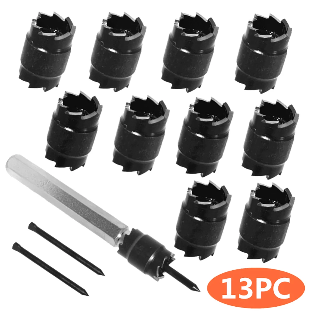 

9pcs Spot Weld Drill Bit HSS Rotary Spot Weld Drill Cutter Remover Sheet Metal Hole Cutter Panel Separator For Woodworking Tools