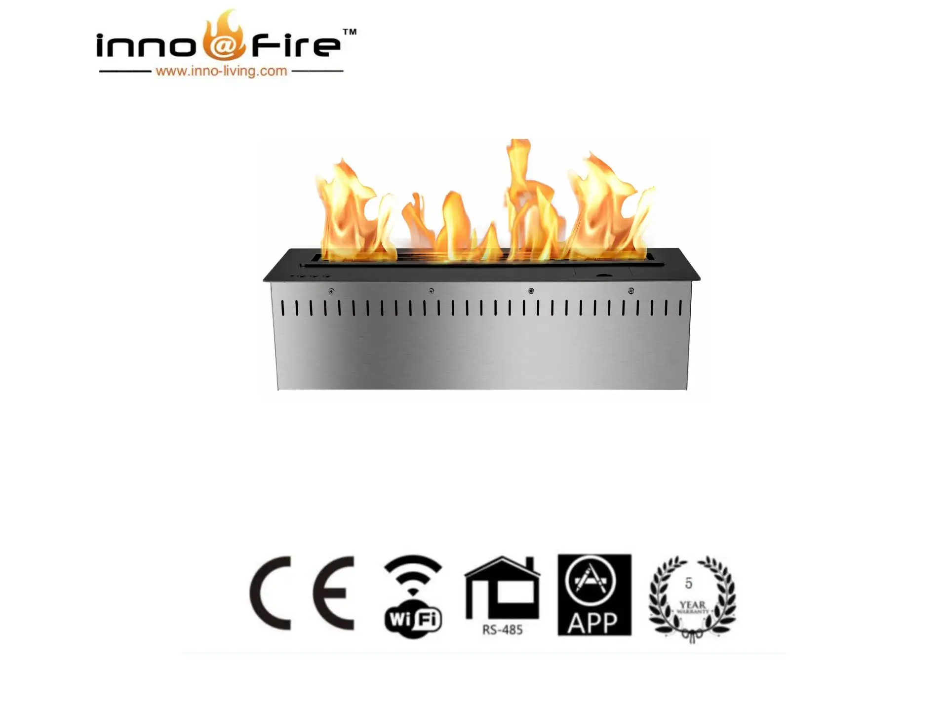 

21 AUG Inno-Fire 24 inch bio fireplace remote control electric fireplaces for home