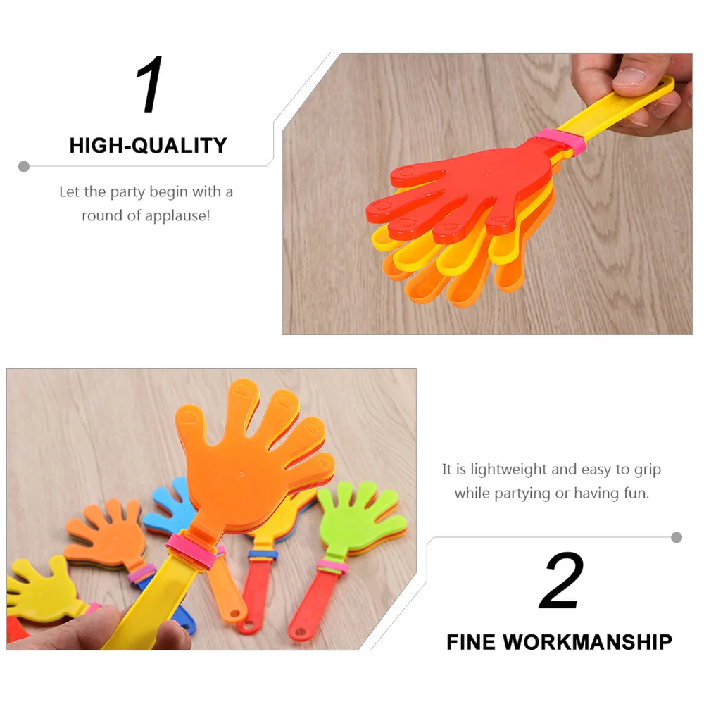 

24pcs Hand Clappers Noisemaker Toys Party Favors for Children Kids