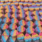 Блокноты Pop Its, 50 страниц, силиконовые накладки для заметок, сенсорные игрушки, мини журнал, книга для записей