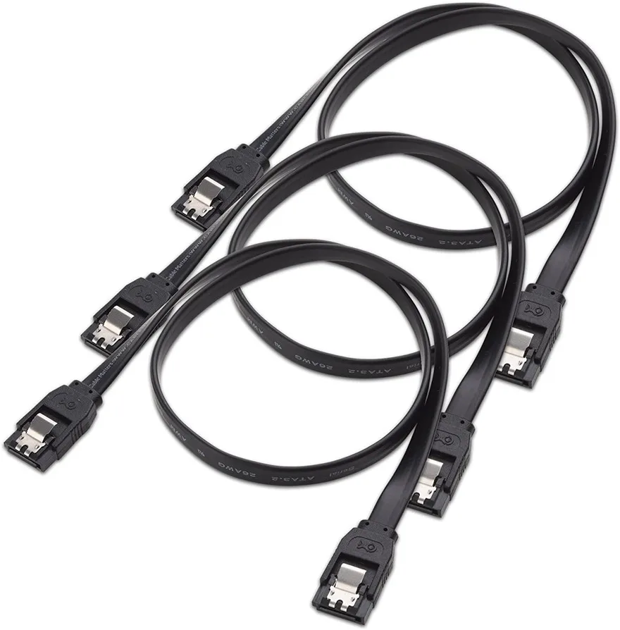 300pcs SATA Cable 3.0 to Hard Disk SSD adapter HDD cable Straight 90 Degree Sata for Asus MSI Gigabyte Motherboard | Компьютеры и офис