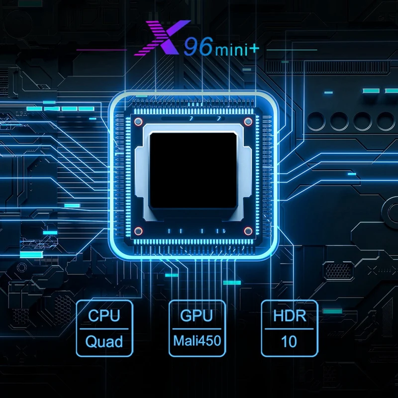 

X96 Mini+ TV Box Android 9.0 Amlogic S905W4 Quad Core 4K Media Player 2.4G & 5G Dual Wifi X96Mini Set Top Box EU Plug