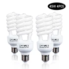 45 Вт 5500K высокая яркость фотосъемка при дневном свете флуоресцентные лампы E27 основа для софтбокса фотостудии