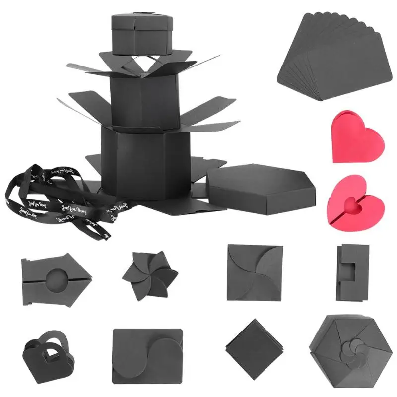 Взрывобезопасная коробка ручной работы с сюрпризом фотоальбом сделай сам