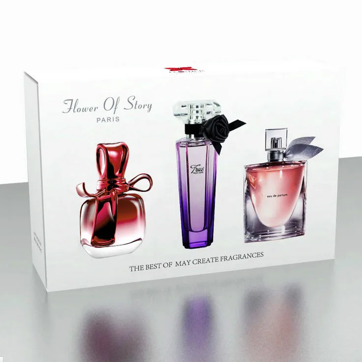 3pcs/set Perfume Spray Set for Women Perfumed Long Lasting Deodorant Fragrance Anti Odor Parfum Glass Bottle Fashion Bodybuildin