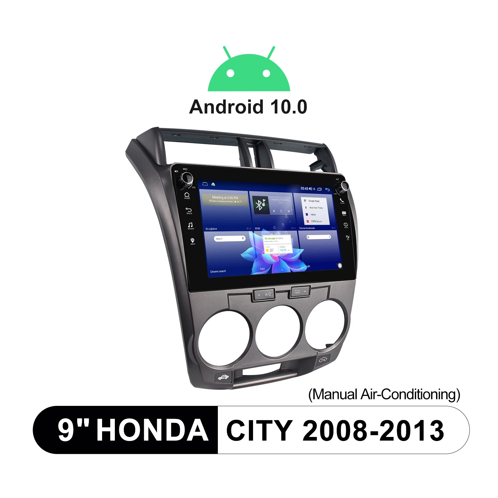 Joying 9 &quotАвтомобильный продукт 1 Din Multimidia Android 10 стерео автомобильное радио