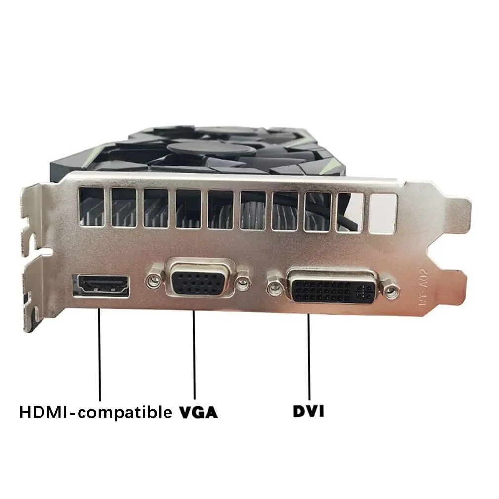 

Professional GTX1050TI 4GB DDR5 Gr Hics Card Green 128Bit HDMI-Compatible DVI VGA GPU Game Video Card For NVIDIA PC Gaming