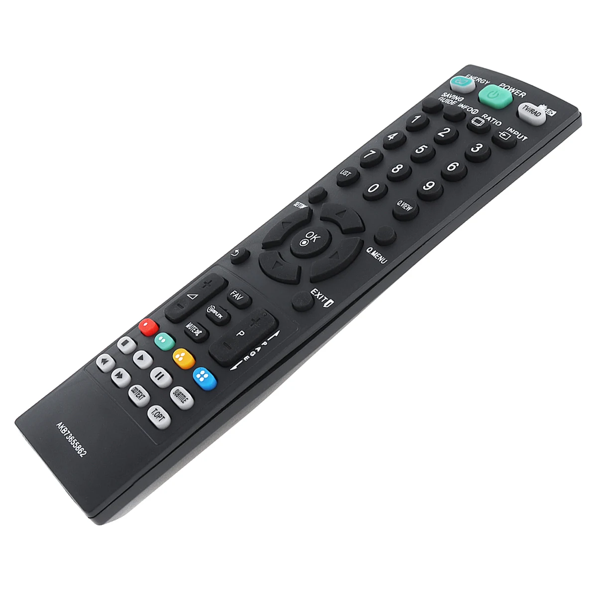 Black ABS 433MHz Replacement IR TV Remote Control with 10M Long Distance Fit for LG AKB73655862 / AKB73655804 | Электроника
