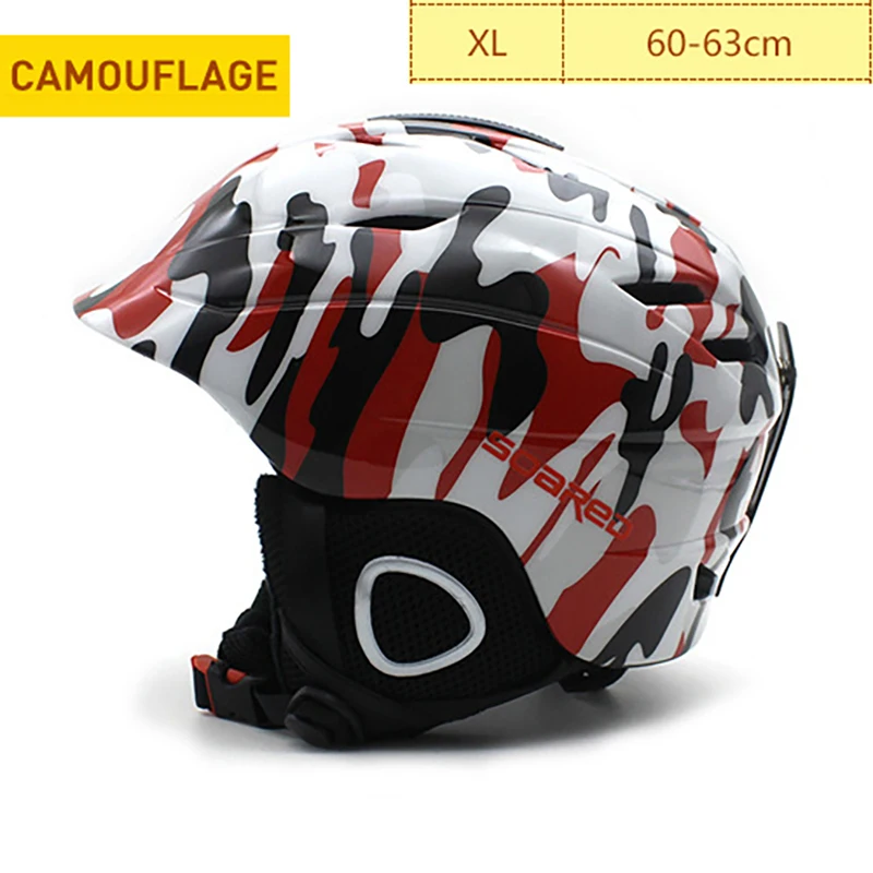 Лыжный шлем для взрослых унисекс корпус из поликарбоната + Корпус