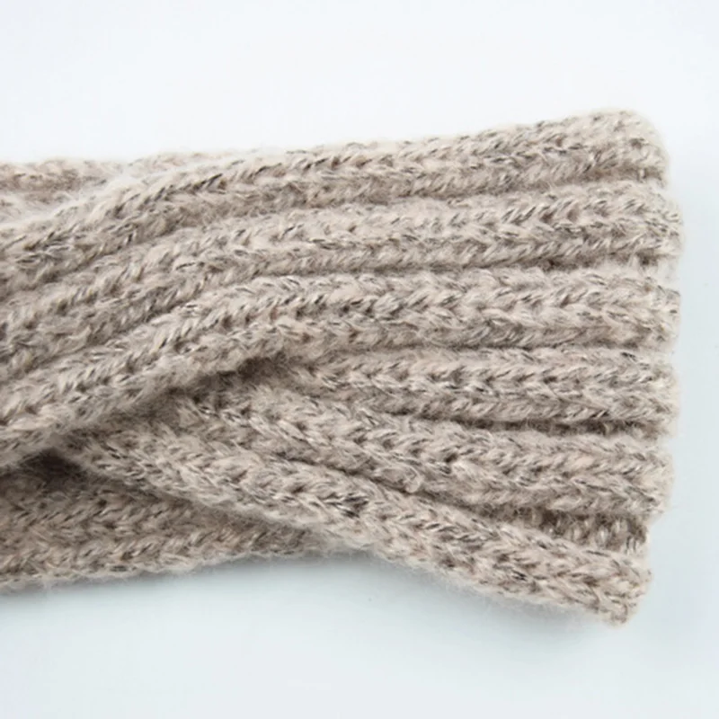 Повязка на голову женская с бантом модная эластичная спортивная лента для волос