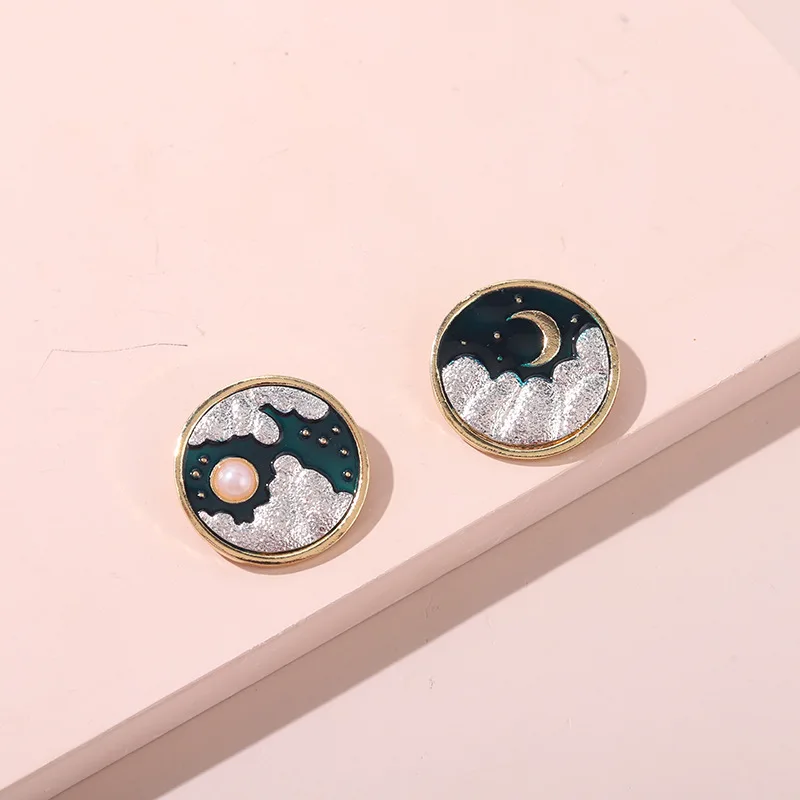 Креативная модная брошь на лацкан в виде мультяшного самолета корабля